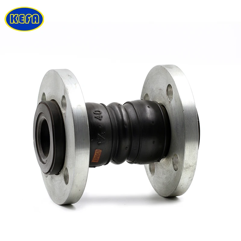 KEFA DN100 water single ball rubber flexible joint