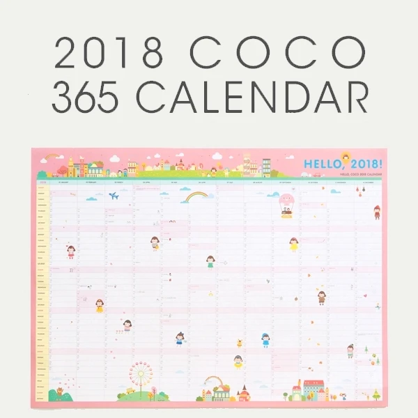 Custom Large Creative Desktop Calendar planner 2022-2023