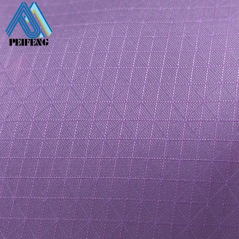 NBFH0390 400t uncoated ripstop nylon textile