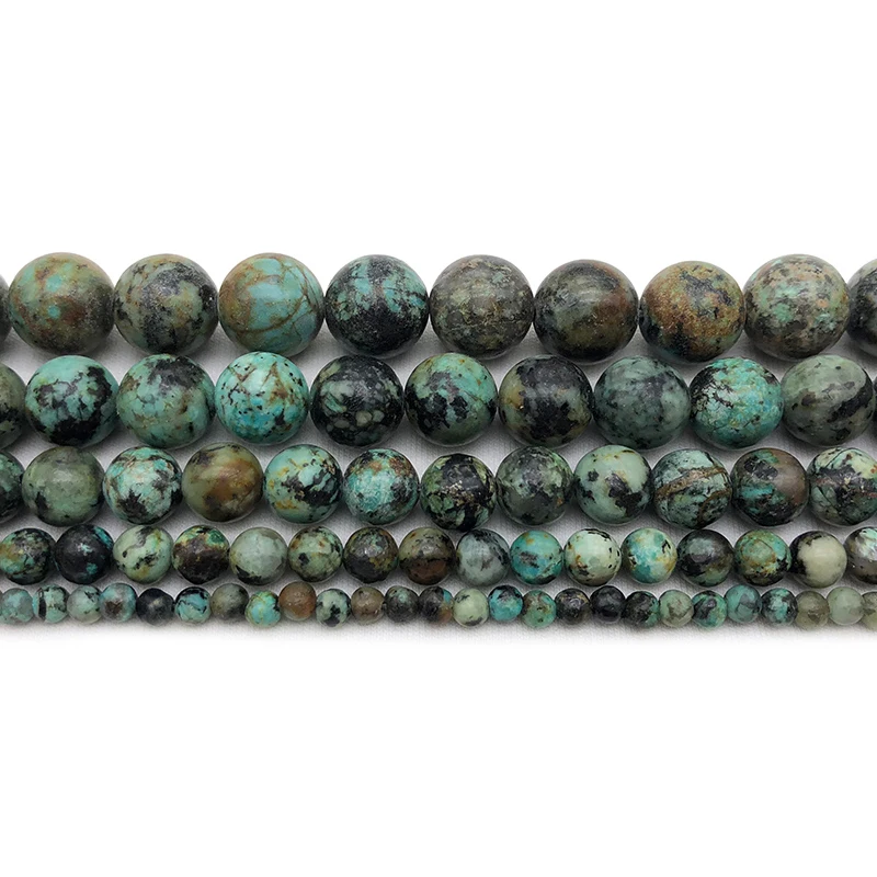 New arrivals natural african turquoise beads for jewelry making stone beads natural stone (AB1665)