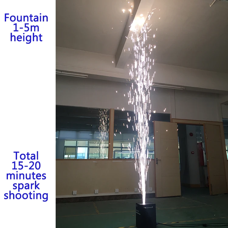 Hot sell cold spark machine indoor safe fireworks fountain special effects for DJ stage