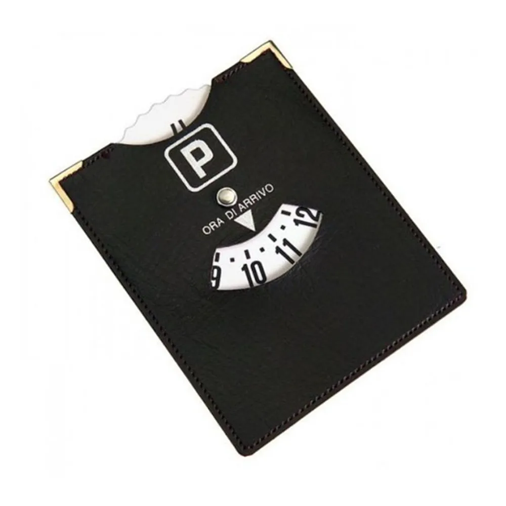 leather parking disc,leather parking timer,leather parking clock