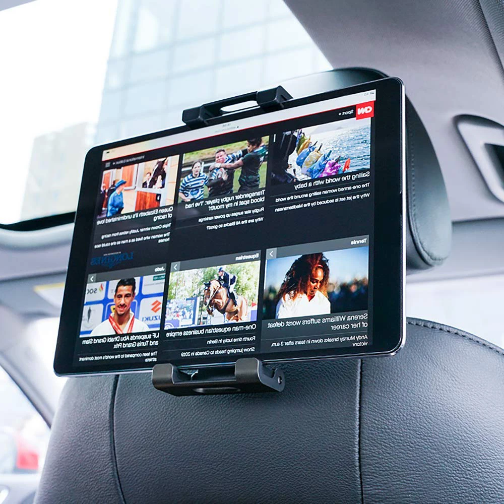Custom Logo Design Disposable Universal Car Headrest Mount Tablet For Samsung