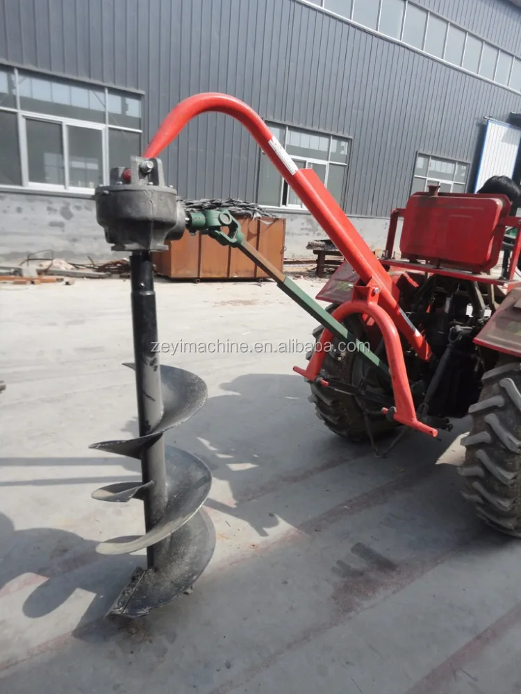 Tractor portable garden tool earth auger post hole borer for sale