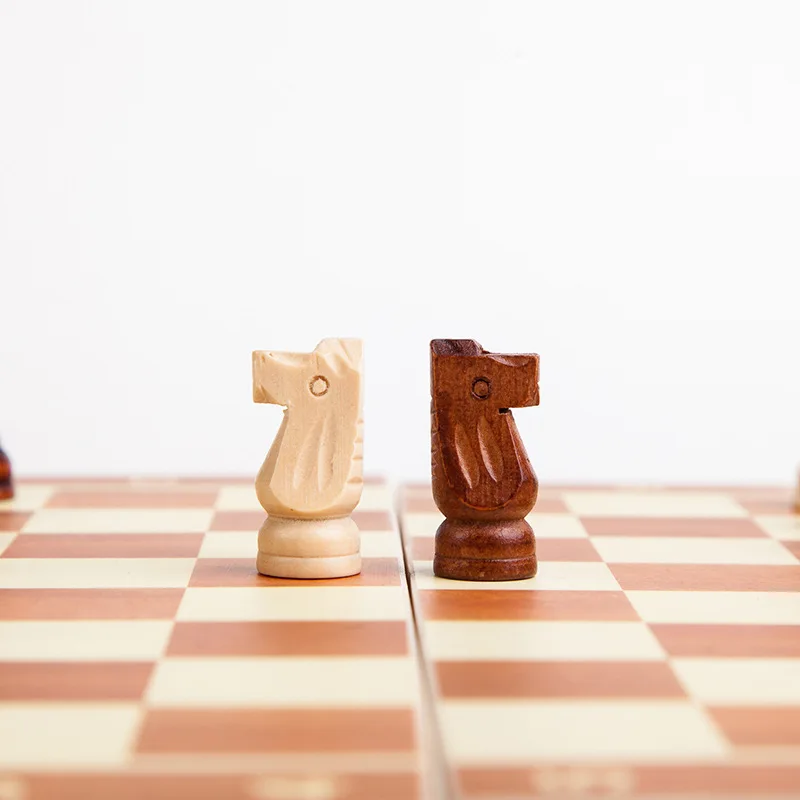 
Folding Wooden Chess Set 2 In 1 Folding Chess Board Manufacturer 