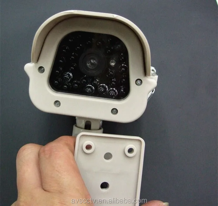 Cheap Price Outdoor Solar Powered Dummy CCTV Camera Housing Security System