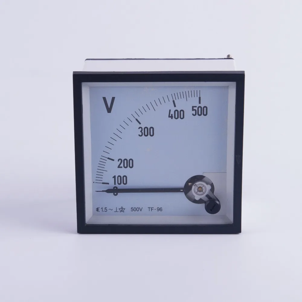 Changeover Switch analog voltmeter panel meter