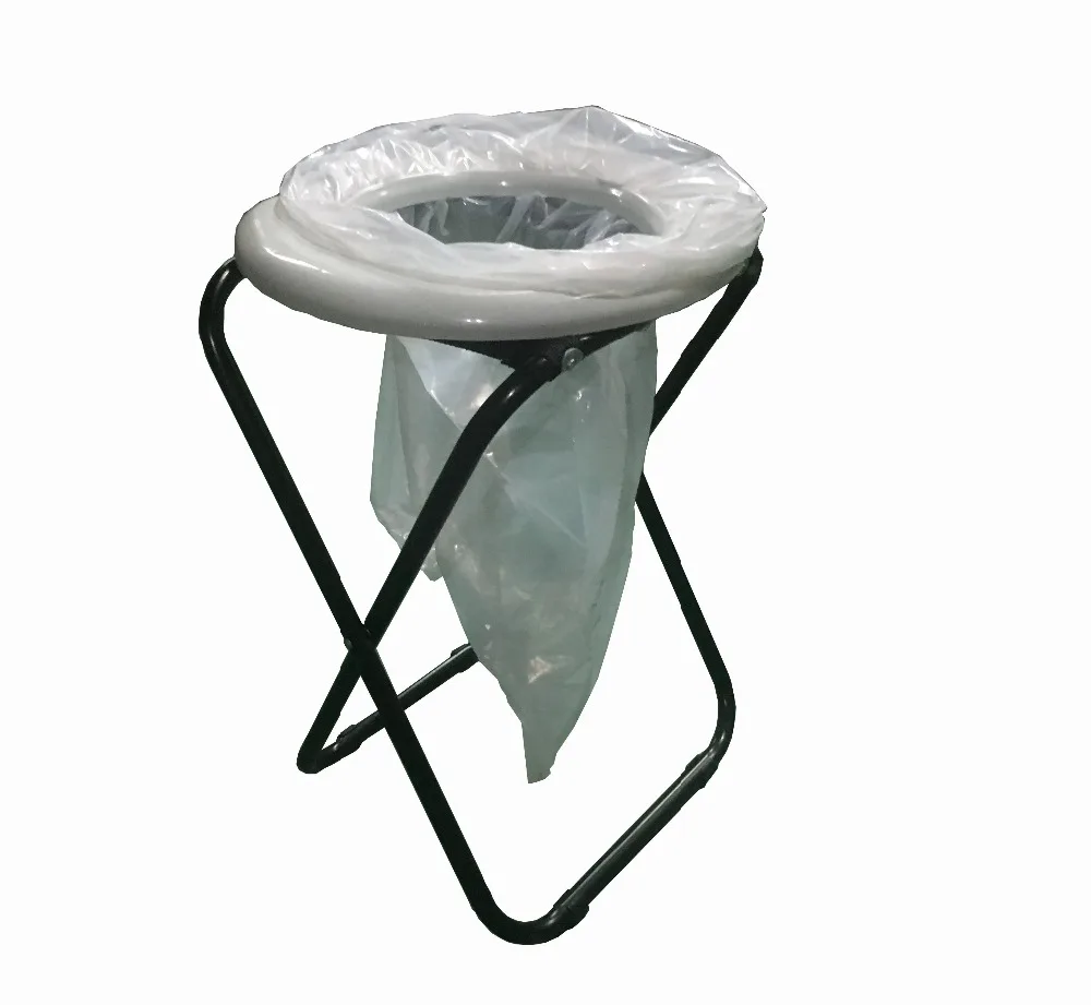
Folding toilet stool for camping 