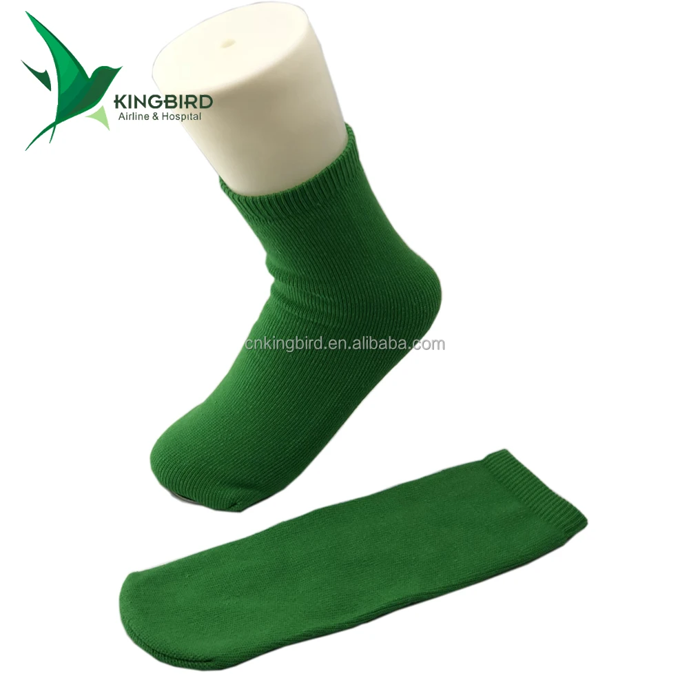 Custom Color Cheap Polyester Warm Fuzzy Hospital Socks