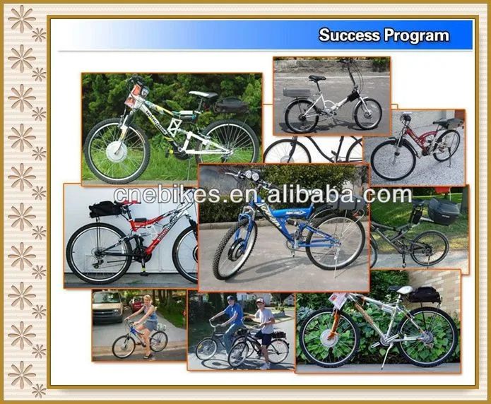 Top E-cycle 48V 750W electric bicycle conversion e bike kit with battery