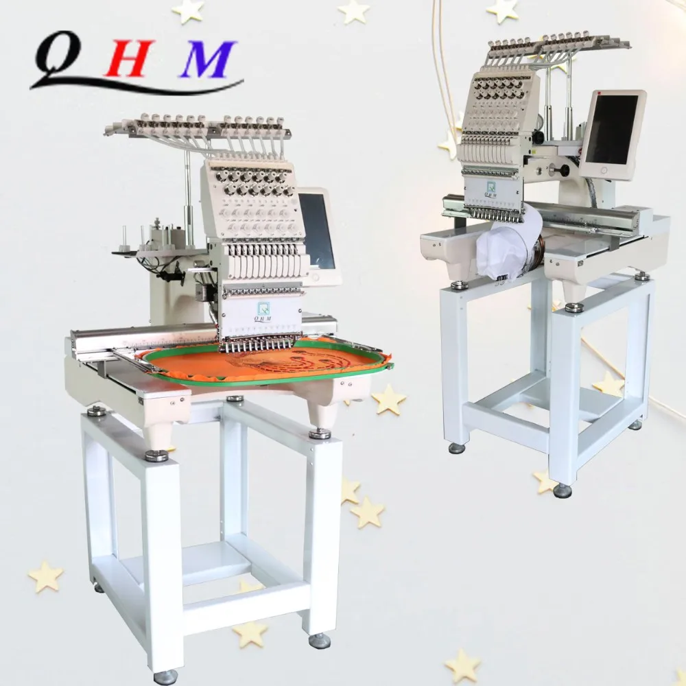  QHM QH-C1201 компьютеризированная 15 иглы одноголовная вышивальная машина