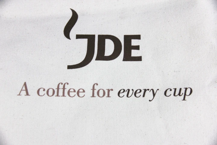 100% custom printed logo standard size shopping  bag cotton gift grocery hand bag