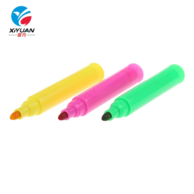 Top sale environmental colored safety ink big permanent textile fabric marker pen