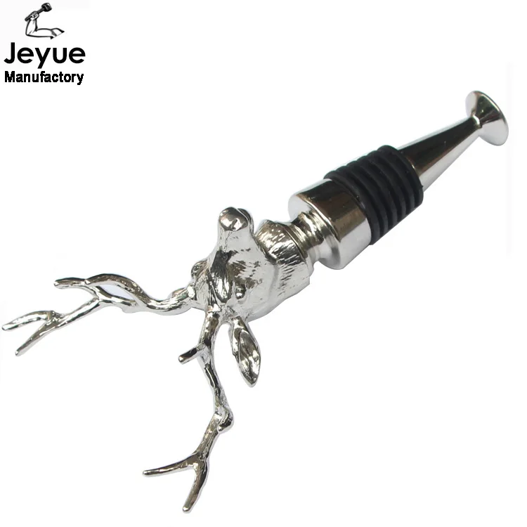 Deer Wine Stopper Wildlife Handmade Metal Bottle Stopper Gift
