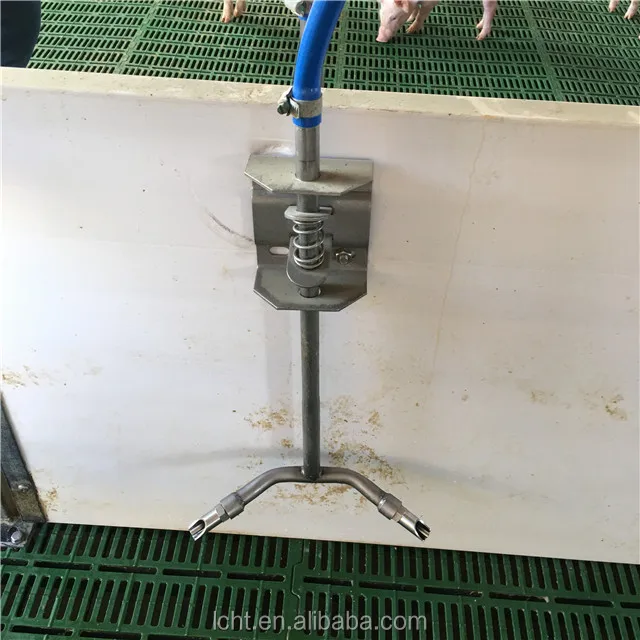 pig farm equipment water pipe support for nipple drinker