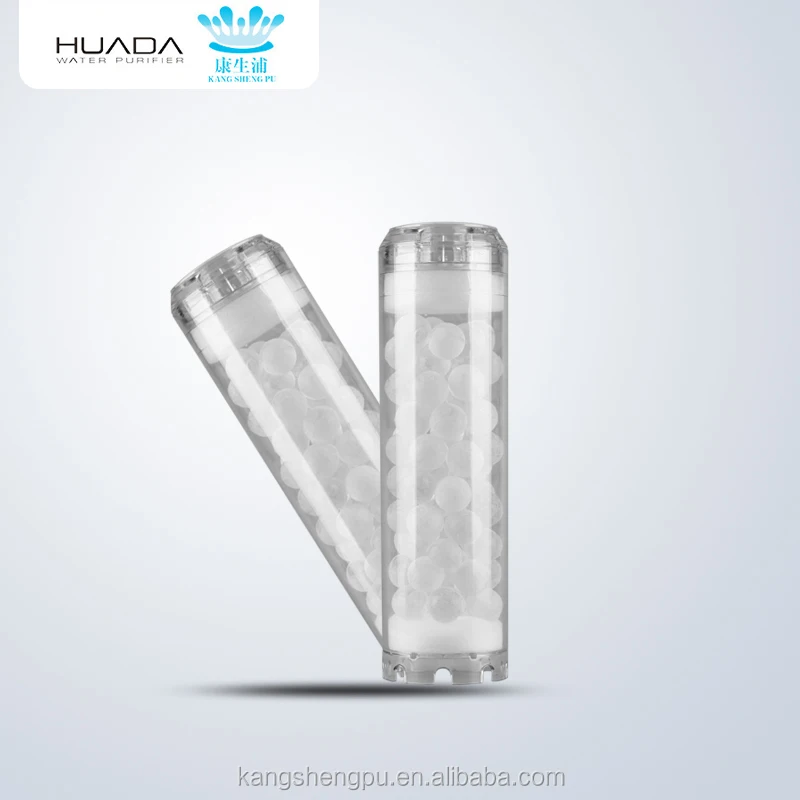 10-Inch Siliphos Balls MFF Water Cartridge Manual Reverse Osmosis Filter Household Hotel Use Plastic PP Under-Sink Filter