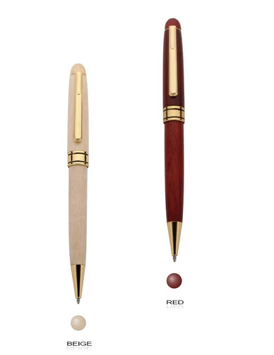 Custom wood material promotional cheap wood pen