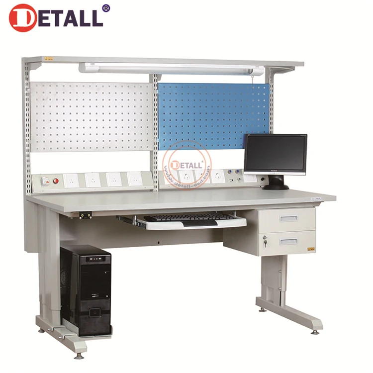 Detall Wholesale New Age Products metal steel material esd modular steel Standard workbench