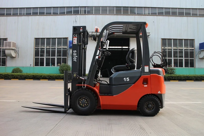 China 1ton 1.5 tons 1.8tons Gas LPG Gasoline forklift trucks with CE