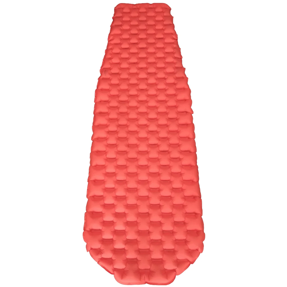 New Design Big Size 40D Nylon Camping Sleeping Inflatable Mattress Air Filled Mummy-shape Pad