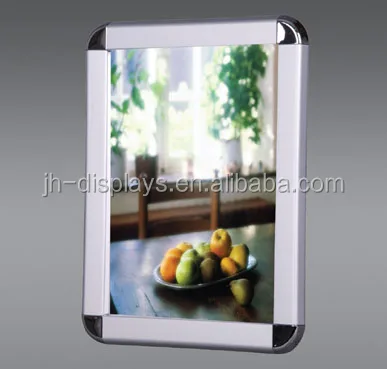 Factory Aluminum clip snap frame,B2 bulk snap frames aluminum poster frame