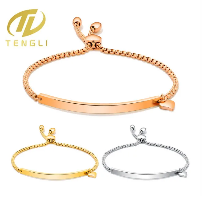 Роскошный металлический золотой браслет женский мужской, модный Регулируемый Серебряный браслет из нержавеющей стали