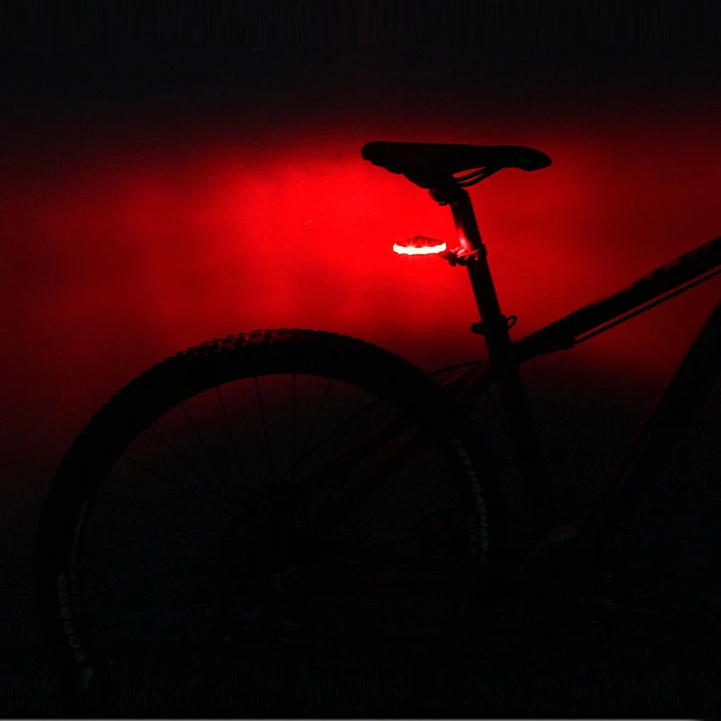 ZOLi ZL1239 Bicycle Tail Light USB Six Modes Safety LED Light 360-Degree Surround Waterproof Warning Light