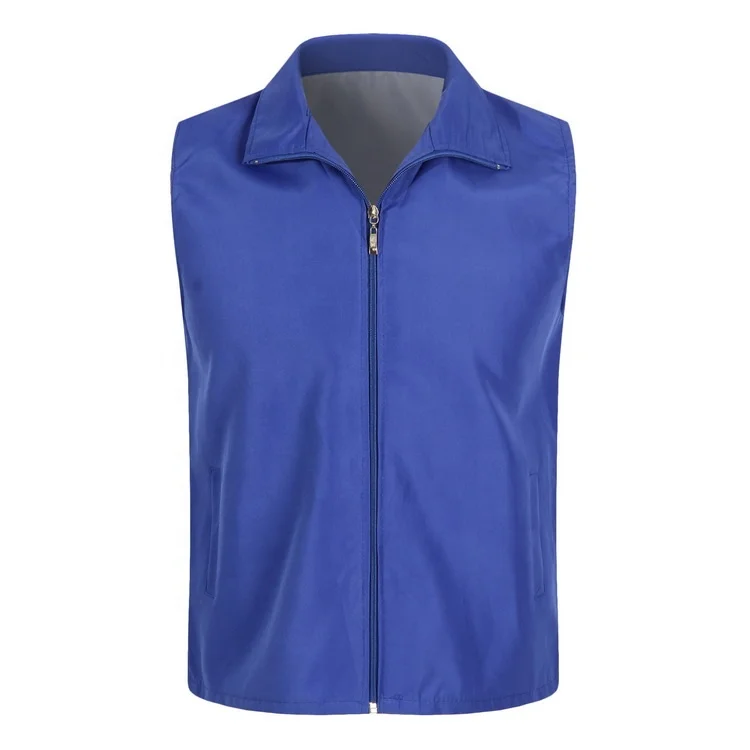 Мужской многоцветный жилет, рекламный жилет для супермаркета