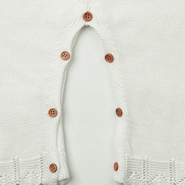 
PHB30725 sleeveless design baby 2019 knitted newborn romper 