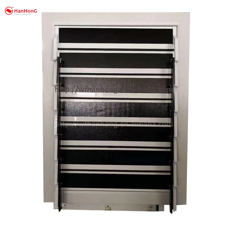 HANHONG птицы свиней молочных амбаров туннель дверь backdraf жалюзи