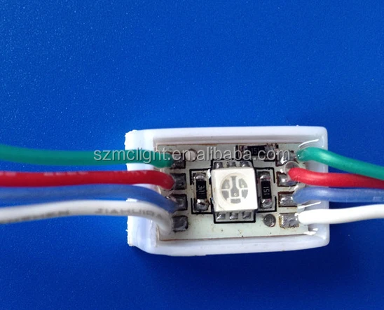 RGB small size 1led module 5050smd waterproof high brightness ce rohs