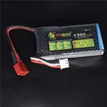 New 7 4V 1300mAh LiPo Battery Pack 25C T Plug For RC Helicopter Model Airplane Aircraft