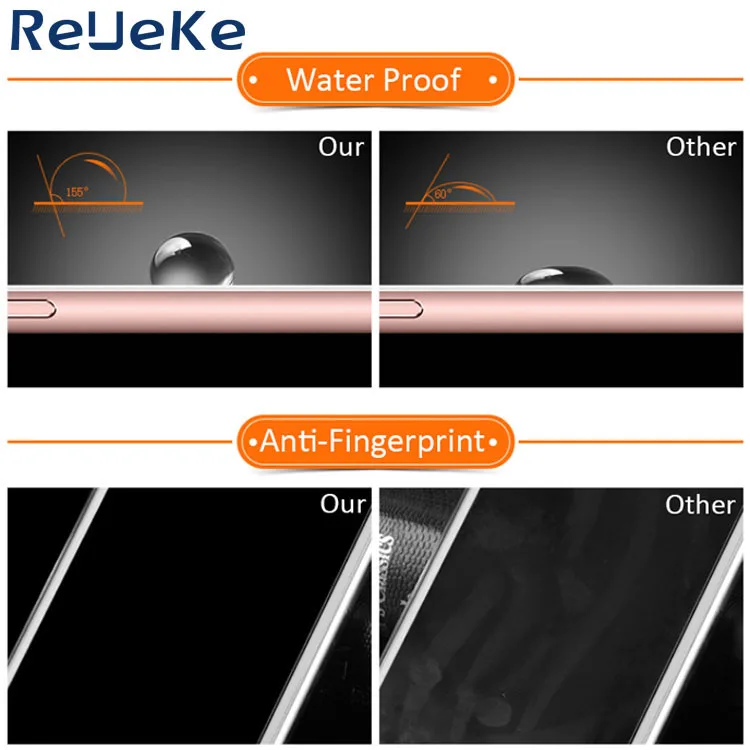 
Anti Shock 9D Tempered Glass Screen Protector Full Cover Glue for Iphone 6 7 8 PLUS X XS XR MAX 