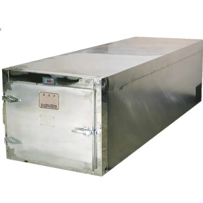 SUS304 stainless steel material corpsy cold storage box cabinet used in mortuary and funeral refrigerator