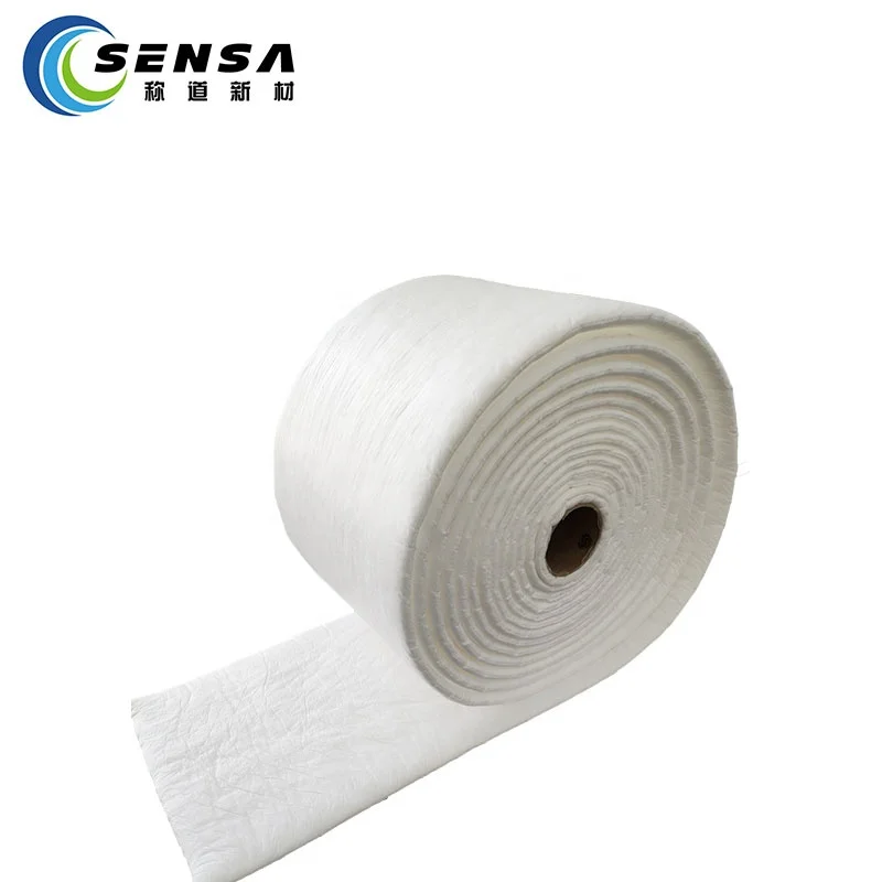 White roll Outwear, coat, gown, acoustic insulation material similar media for car