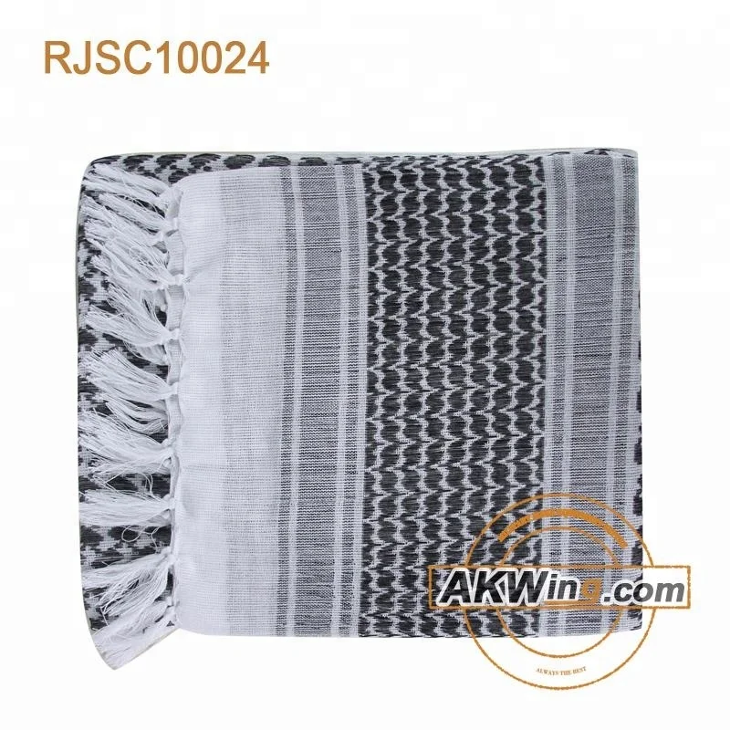 Elegant Plain Pashmina Praying Use Heavy-Weight Military Shemagh/Scarf