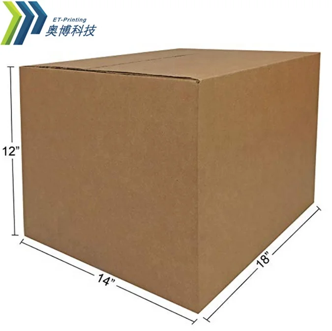 Custom Corrugated Cardboard Boxes for Mailing Moving Shipping Made from Recycled Materials