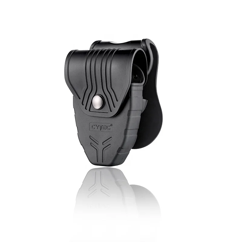 Стандартный чехол для наручников Cytac с крышкой подходит для стандартных наручников S & W, скрытая кобура для переноски