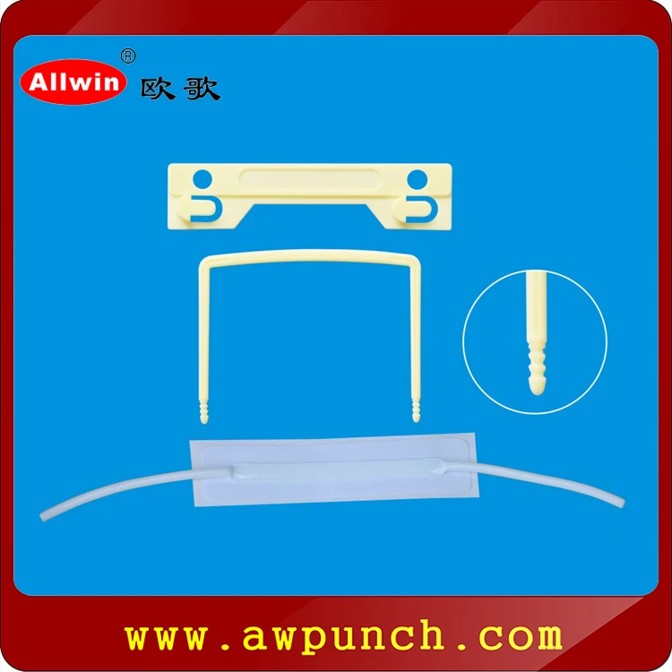 Medical report plastic non-adhesive fastener and u clips