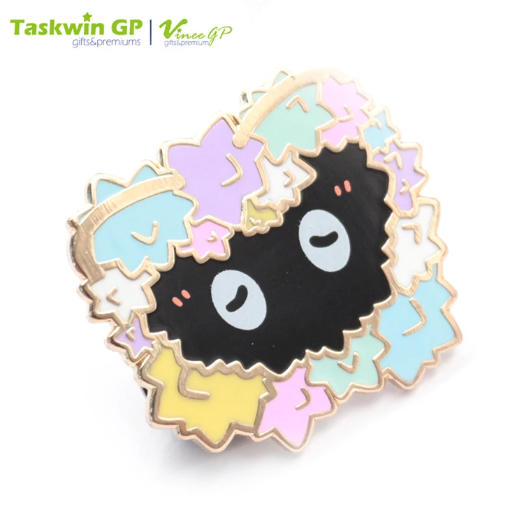 10Mm Lapel Pins Enamel Rectangular Lipstick Plant Miniature Teacher Animal Cute Badges Custom Enamel Brooch Pins For Clothing