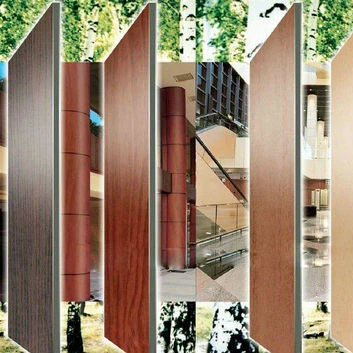 Embossed Wooden Granite Aluminum composite panel