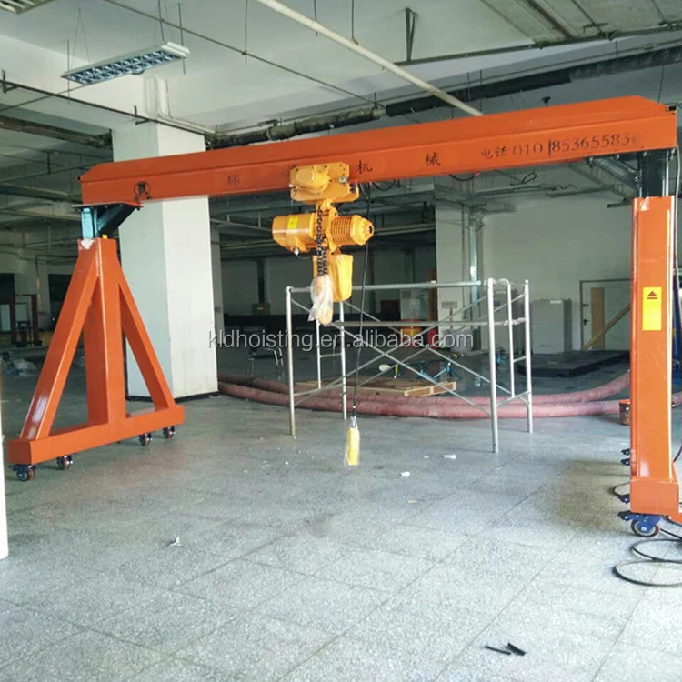Китайский производитель Склад используется маленький портативный козловой кран