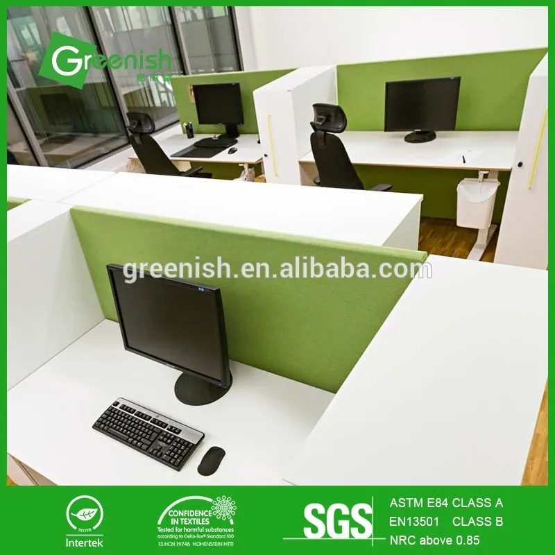 Eco-friendly embossed acoustic panel