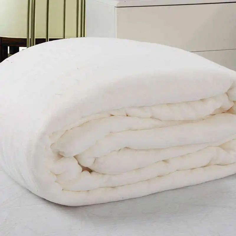 Healthcare  Hotel Bedding 100% Pure Silk Quilt king 200*220cm Fill 2kg Mulberry Silk Fiber