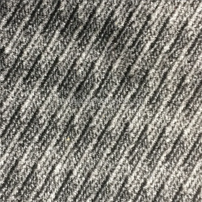 High quality stretch polyester cationic yarn dyed checked fabric for bus car seat