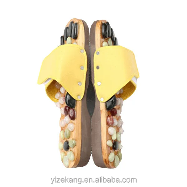 
Foot Massage Health Shoes Natural Pebble Massager Slipper For Men And Women 