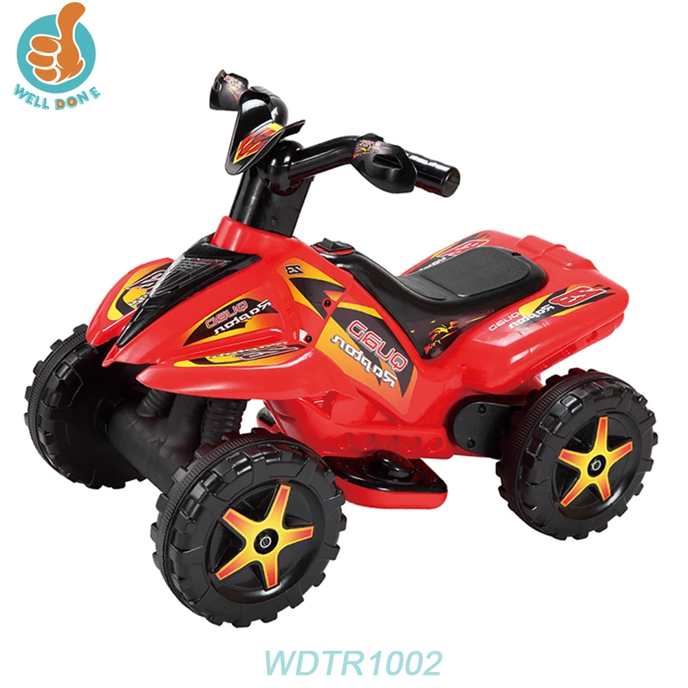 WDTR1002 High Quality Electric Motor Four-Wheel Plastic Kids Toys with Battery Power Control Auto Parts & Accessories Kids Car