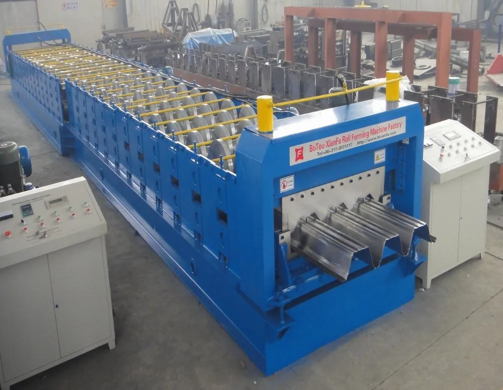floor deck roll forming machine for the structural concrete galvanized sheet floor deck roll forming machine