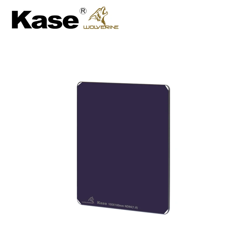 Kase K100 Wolverine 6 stop ND Filter Square Filter 100x150mm ND64 for camera lens