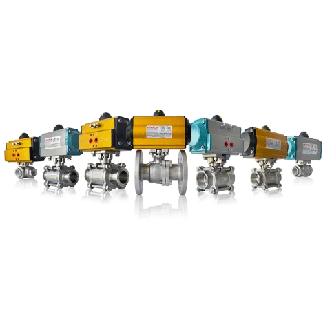 HI Made in China Stainless Steel  Industry Gear Rack Pneumatic Actuators Air Bleeder Valve Provider